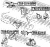 FEBEST TMSV40 ПОДУШКА ДВИГАТЕЛЯ