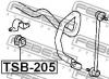 FEBEST TSB-205 Втулка переднего стабилизатора
