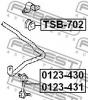 FEBEST TSB702 TSB-702_втулка стаб.зад./ Toyota Lite Ace 92-96 (48815-30040)