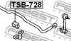 FEBEST TSB728 Втулка заднего стабилизатора