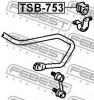 FEBEST TSB-753 Втулка заднего стабилизатора
