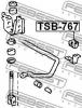 FEBEST TSB-767 Втулка заднего стабилизатора