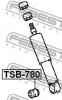 FEBEST TSB780 ВТУЛКА ЗАДНЕГО АМОРТИЗАТОРА