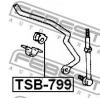FEBEST TSB-799 Втулка заднего стабилизатора