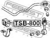 FEBEST TSB800 ВТУЛКА ПЕРЕДНЕГО СТАБИЛИЗАТОРА D25