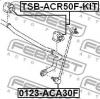 FEBEST TSB-ACR50F-KIT ВТУЛКА ПЕРЕДНЕГО СТАБИЛИЗАТОРА D24.5 КОМПЛЕКТ