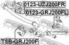 FEBEST TSB-GRJ200F Втулка переднего стабилизатора