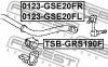 FEBEST TSB-GRS190F Втулка переднего стабилизатора