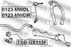 FEBEST TSBGX115F ВТУЛКА ПЕРЕДНЕГО СТАБИЛИЗАТОРА D21 (TOYOTA BREVIS JCG15 4WD 2001-2004 TOYOTA MARK 2/MARK 2 BLIT GX11