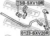 FEBEST TSB-SXV10R Втулка заднего стабилизатора