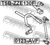 FEBEST TSBZZE130F ВТУЛКА ПЕРЕДНЕГО СТАБИЛИЗАТОРА D24 (TOYOTA COROLLA SED (JPP) ZZE130 2002- TOYOTA COROLLA/MATRIX  ZZE