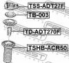 FEBEST TSHB-ACR50 Пыльник переднего амортизатора