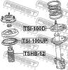 FEBEST TSI100D ПРОСТАВКА ПРУЖИНЫ НИЖНЯЯ