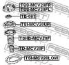 FEBEST TSIMCV20LOW ПРОСТАВКА ПРУЖИНЫ НИЖНЯЯ [13]