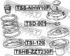 FEBEST TSS-NHW10F Опора амортизатора TOYOTA PRIUS NHW10 1997-2003