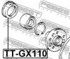 FEBEST TTGX110 ПЫЛЬНИК ПОДШИПНИКА ЗАДНЕЙ СТУПИЦЫ (TOYOTA ALTEZZA/ALTEZZA GITA GXE10/SXE10 1998-2005 TOYOTA ALTEZZA/