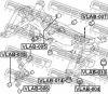 FEBEST VLAB-015 САЙЛЕНБЛОК ЗАДНЕЙ ЦАПФЫ