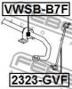 FEBEST VWSB-B7F Втулка переднего стабилизатора