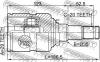 FEBEST 0111-ZZE132LH ШРУС внутренний левый 29x35x20