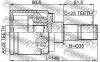 FEBEST 0411H77WRH ШРУС ВНУТРЕННИЙ ПРАВЫЙ 29X35X25