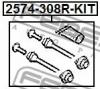FEBEST &quot;2574-308R-KIT&quot; ВТУЛКА НАПРАВЛЯЮЩАЯ СУППОРТА ТОРМОЗНОГО ЗАДНЕГО КОМПЛЕКТ