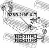 FEBEST BZSB-219F-KIT Втулка переднего стабилизатора комплект