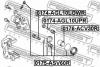 FEBEST 0174-AGL10LOWR Втулка направляющая задн суппорта TOYOTA CAMRY V40 2006-2011 0174-AGL10LOWR