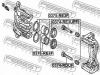FEBEST 0374-RE3UPF Втулка направляющая передн суппорта HONDA CR-V RE3/RE4 2007-2012 0374-RE3UPF
