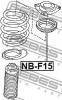 FEBEST NB-F15 Подшипник опоры амортизатора NISSAN NOTE E11E 2005-2012 NB-F15