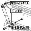 FEBEST NSB-F24M Втулка амортизатора