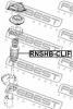 FEBEST RNSHB-CLIF Пыльник амортизатора передний RENAULT CLIO III 2005-2012 RNSHB-CLIF