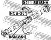 FEBEST &quot;ASN-S51&quot; КРЕСТОВИНА КАРДАННОГО ВАЛА 28X78