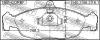 FEBEST 1801-CORBF Колодки передние OPEL VECTRA A 1988-1995 1801-CORBF
