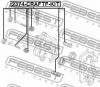 FEBEST 2374-CRAFTF-KIT Втулка направляющая суппорта тормозного переднего комплект