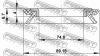 FEBEST 95BCY88750407X САЛЬНИК СТУПИЧНЫЙ ПЕРЕДНИЙ 51X66X8.2X10.2