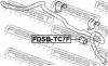 FEBEST FDSB-TC7F Втулка стабилизатора передняя FORD TRANSIT CONNECT (TC7) 2002-2013 FDSB-TC7F