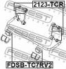 FEBEST FDSBTC7RV2 ВТУЛКА ЗАДНЕГО СТАБИЛИЗАТОРА D22