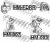 FEBEST HM-FDRR Подушка двигателя задняя