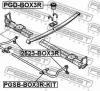 FEBEST PGD-BOX3R Отбойник рессоры задней
