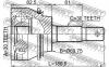FEBEST 0110-GRJ150 ШРУС наружный 30X72.5X30