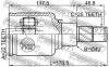FEBEST 0211-F15LH ШРУС внутренний левый 22X40X25