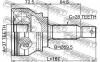 FEBEST 0410-CW6 ШРУС наружный 37X59.5X28