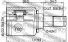 FEBEST 1211-CEED ШРУС внутренний левый 23X41X27