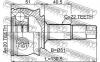 FEBEST 1810-CORD ШРУС наружный 20X51X22