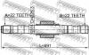 FEBEST 0212-E11MT16L Полуось левая 22X409X22