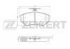 ZEKKERT BS-1098 Колодки торм.диск. перед