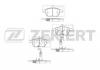 ZEKKERT BS-1131 Колодки торм.диск. перед