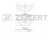 ZEKKERT BS-1136 Колодки торм.диск. перед