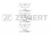ZEKKERT BS-1138 Колодки торм.диск. перед