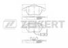 ZEKKERT BS-1141 Колодки торм.диск. перед